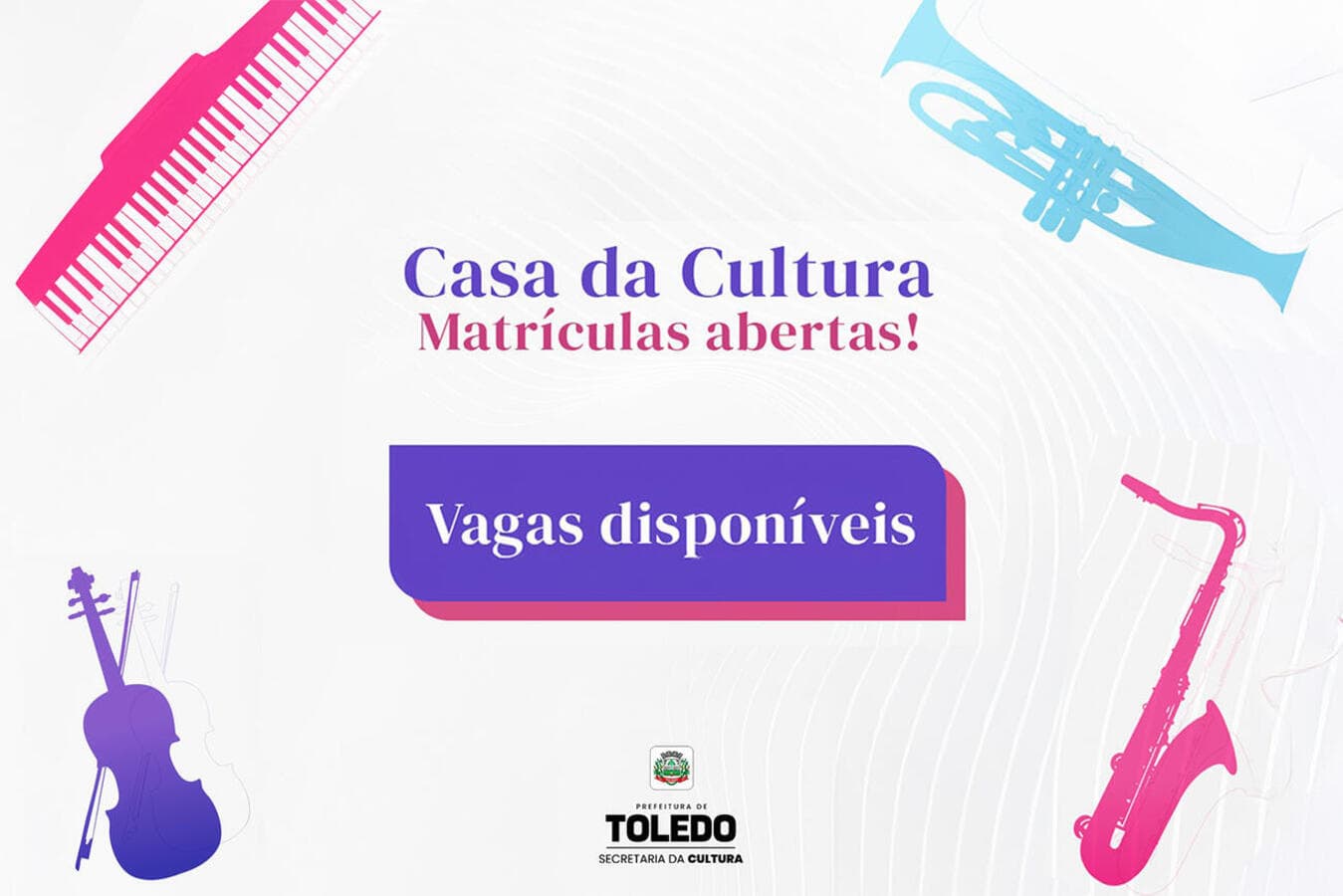 Matrículas para cursos da Casa da Cultura acontecem na próxima semana