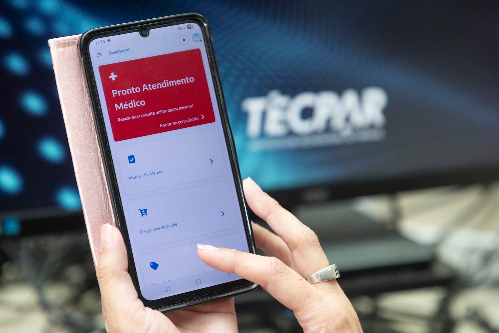 Tecpar oferta a municípios plataforma que conecta usuário a médico em dez minutos