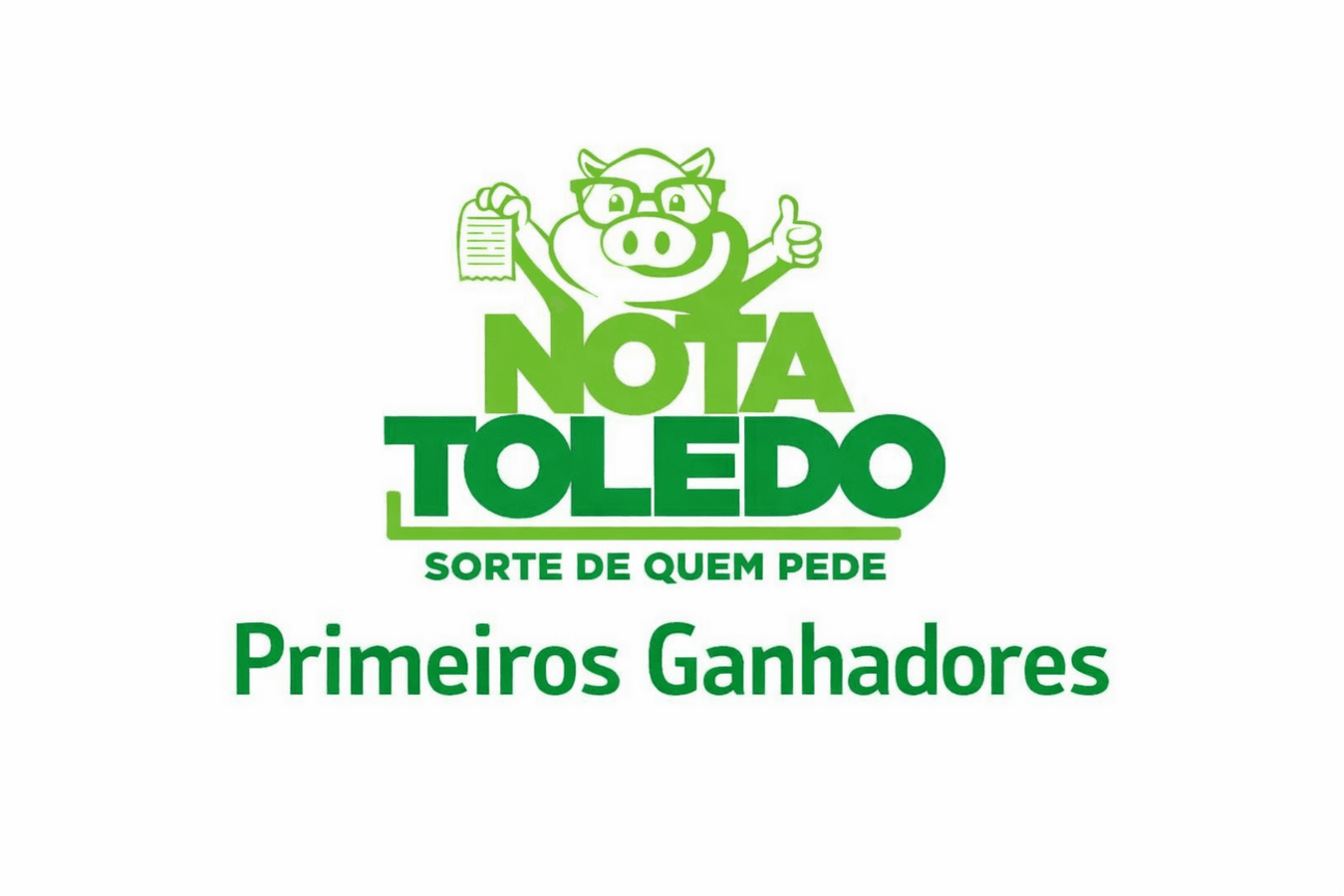 Nota Toledo divulga nomes dos ganhadores do primeiro sorteio