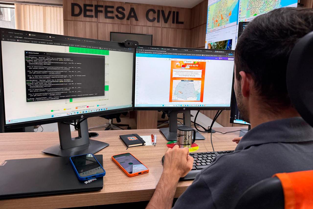 SMS e WhatsApp: veja como se cadastrar para receber os alertas da Defesa Civil Estadual