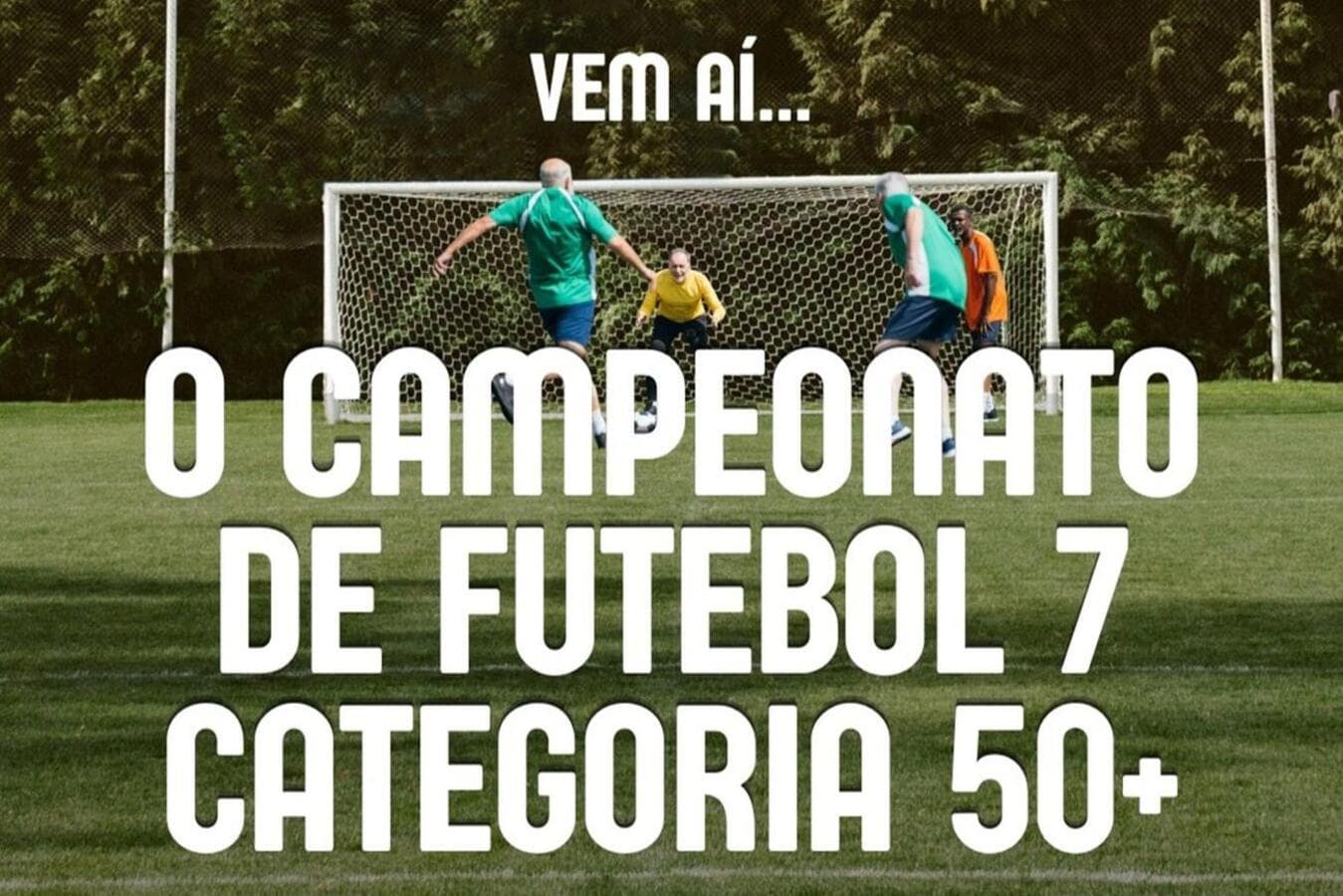 Smel abre inscrições para o 1º Campeonato Municipal de Futebol Sete 50+