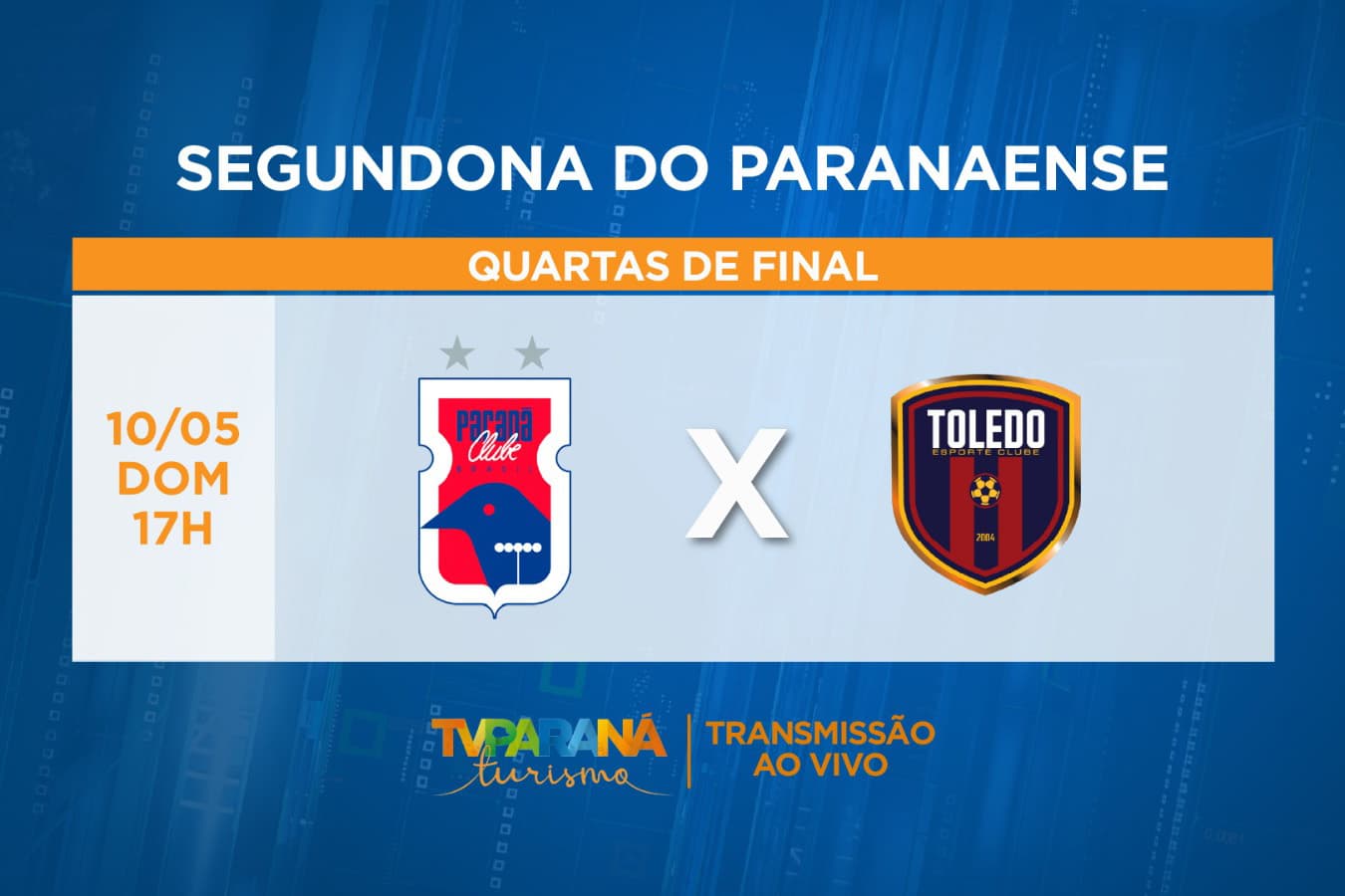 TV Paraná Turismo transmite jogo decisivo entre Paraná Clube e Toledo domingo (10)