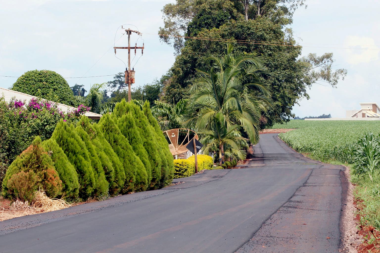 Primeiro Mundo é aqui: Toledo chegava a 335 km de asfalto rural em 2019