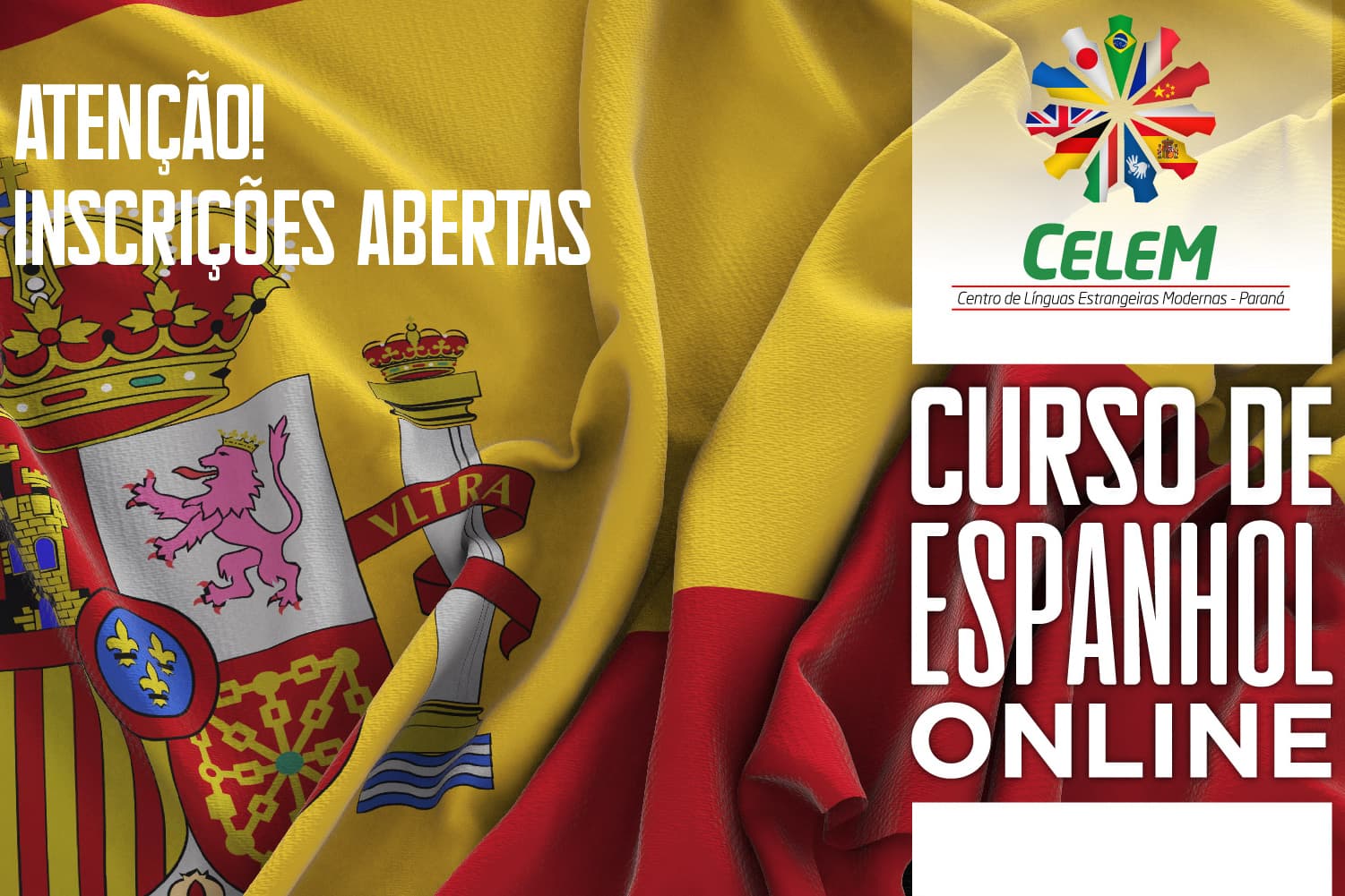 Estado oferta curso gratuito de espanhol para 1,7 mil alunos da rede