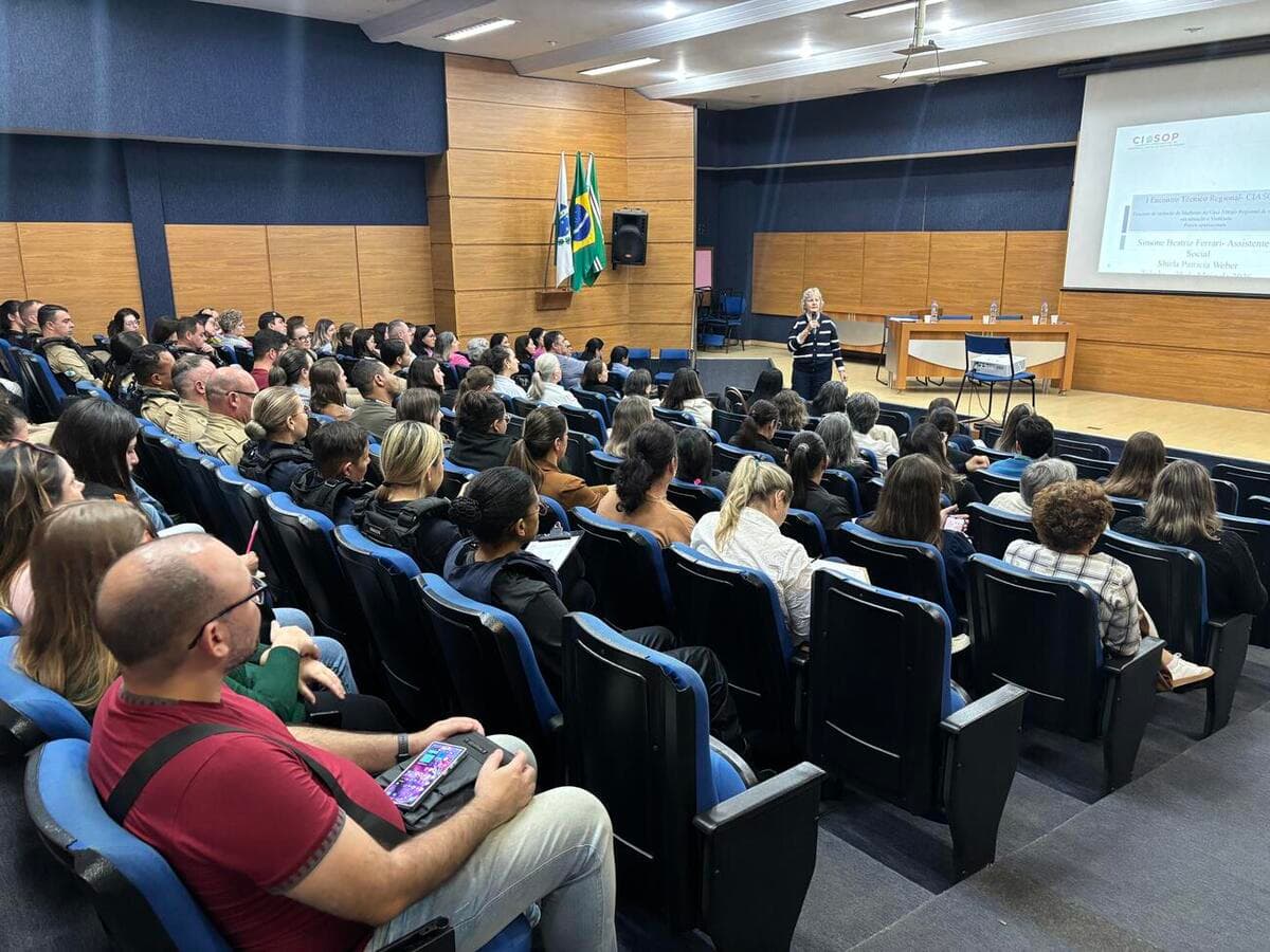 Ciasop debate funcionamento da Casa Abrigo Regional em reunião técnica