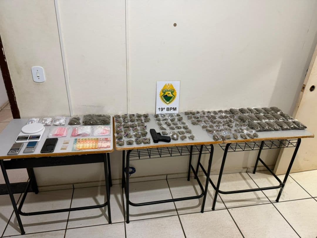 Rotam apreende drogas e prende traficante no Jardim Europa