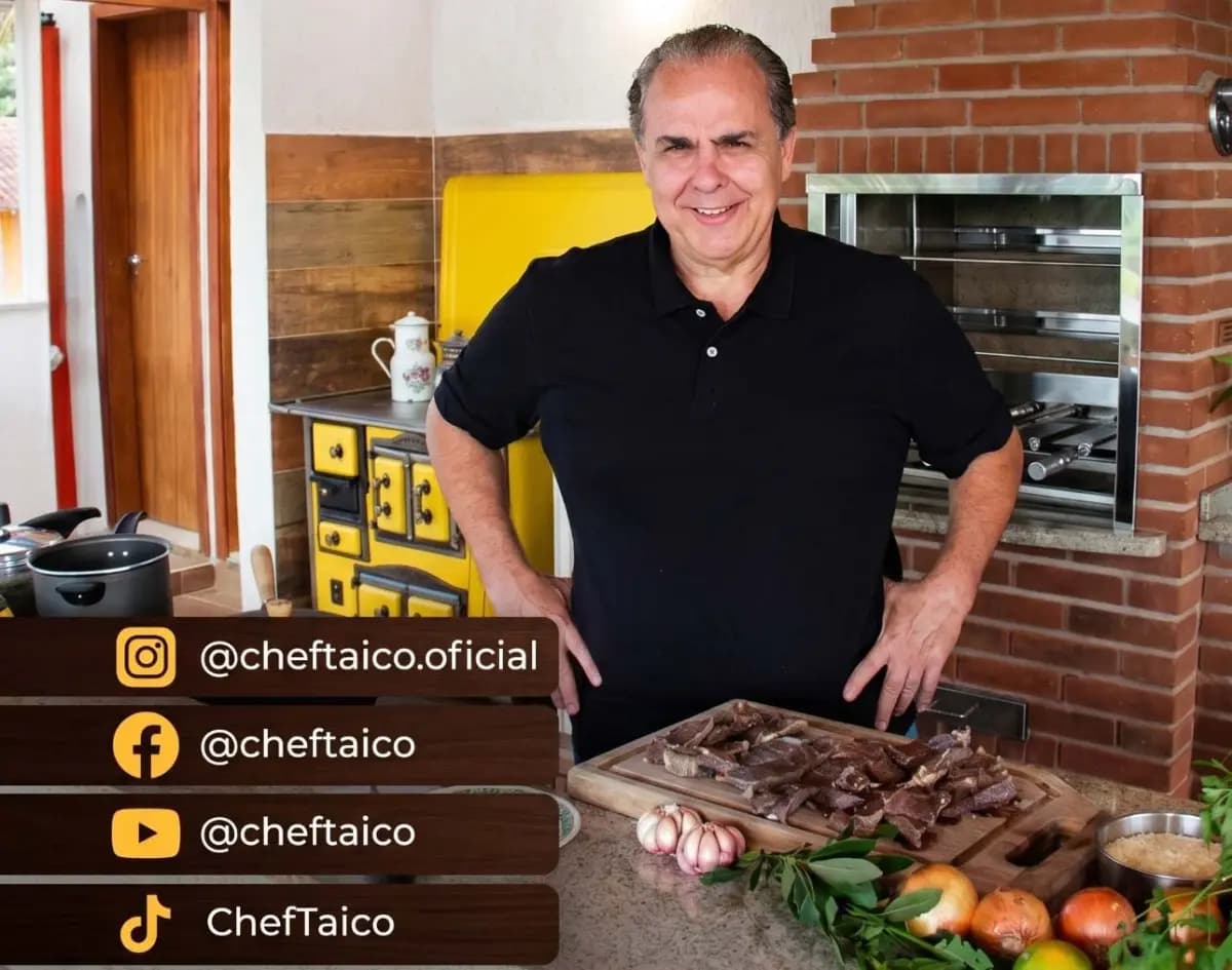 Chef Taico prepara receitas com a Coamo Alimentos